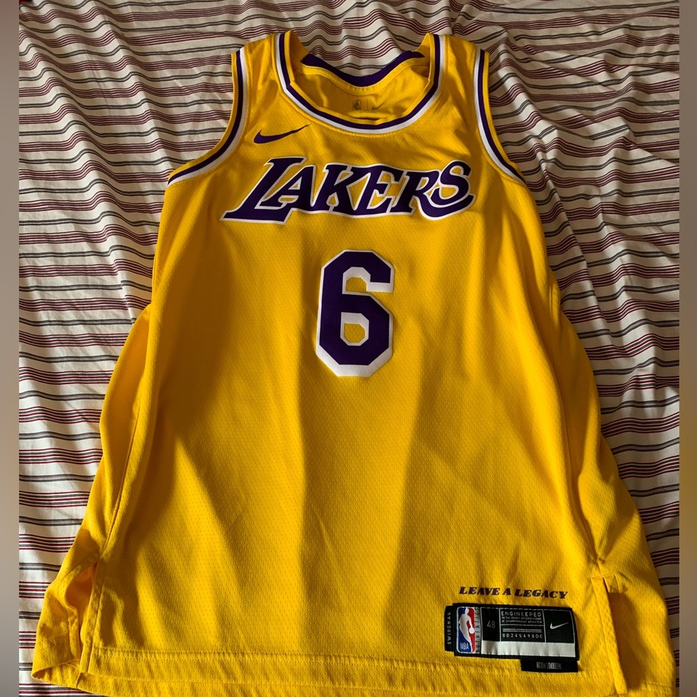 Lakers number 6(James) jersey